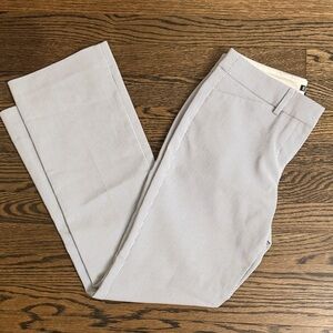Women’s Express White and Gray stripped dress Pants